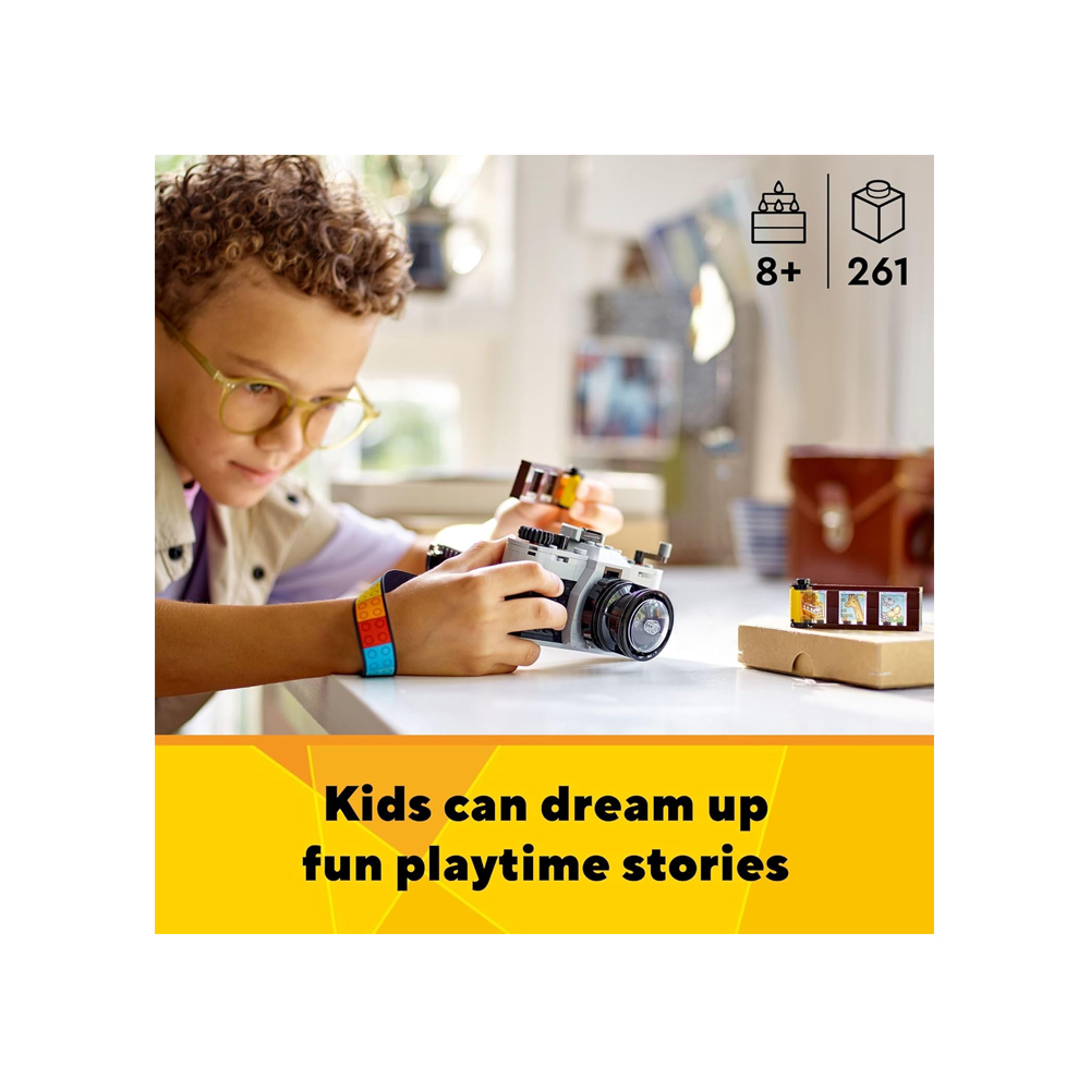 LEGO CREATOR 3 IN 1 RETRO CAMERA TOY CREATIVE PLAY 31147 - 3