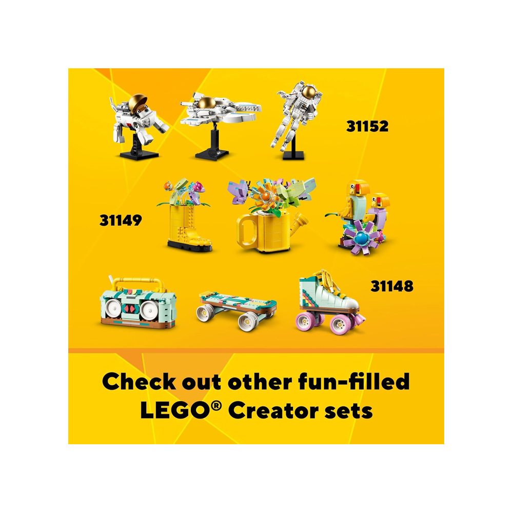 LEGO CREATOR 3 IN 1 RETRO CAMERA TOY CREATIVE PLAY 31147 - 6