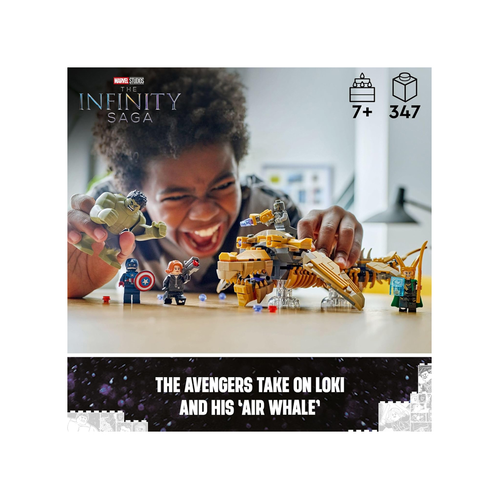 LEGO MARVEL THE AVENGERS VS THE LEVIATHAN SUPERHERO 76290 - 2