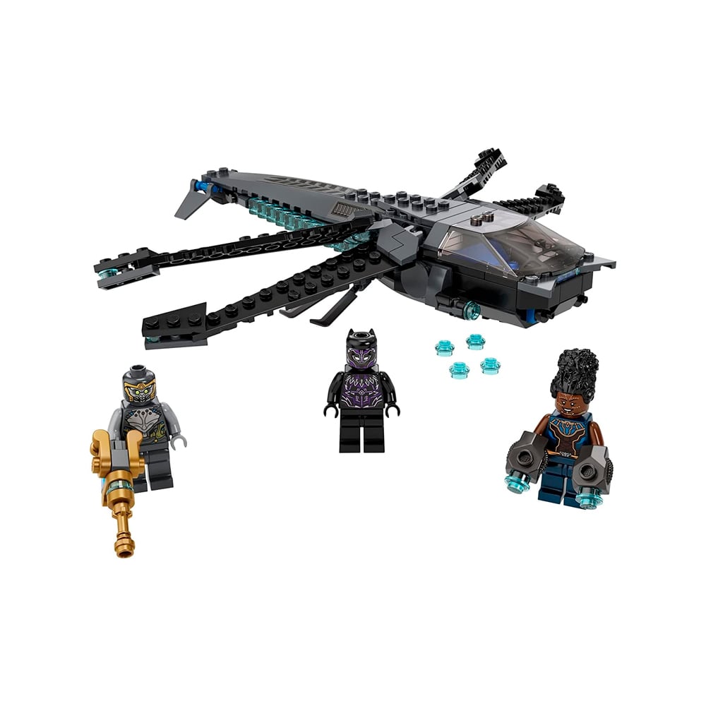 LEGO MARVEL BLACK PANTHER DRAGON FLYER BUILDING KIT 76186 - 3