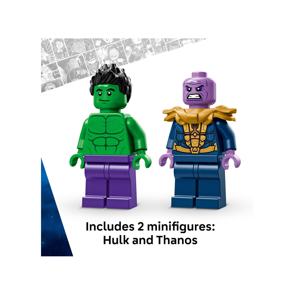 LEGO MARVEL THE HULK TRUCK VS THANOS MONSTER TRUCK - 5