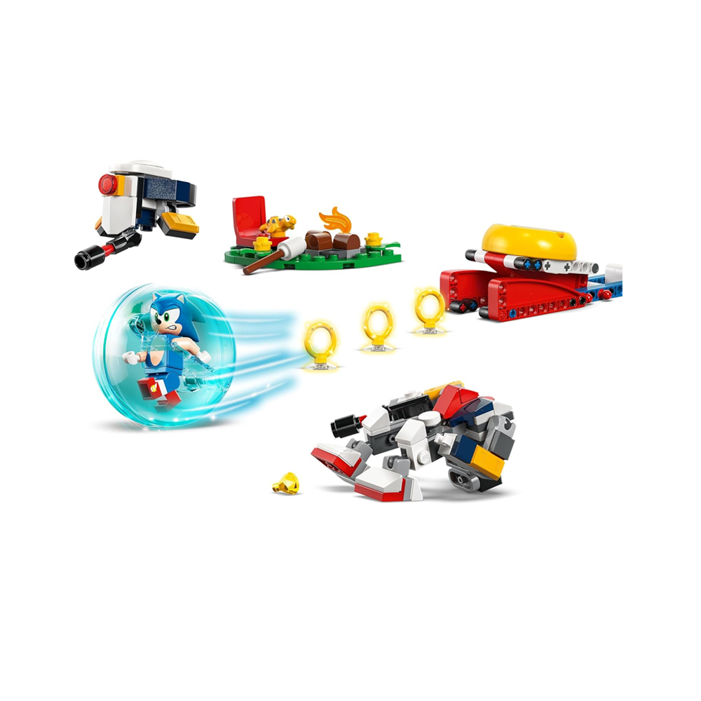 LEGO SONIC THE HEDGEHOG SONICS CAMPFIRE CLASH 77001 - 2