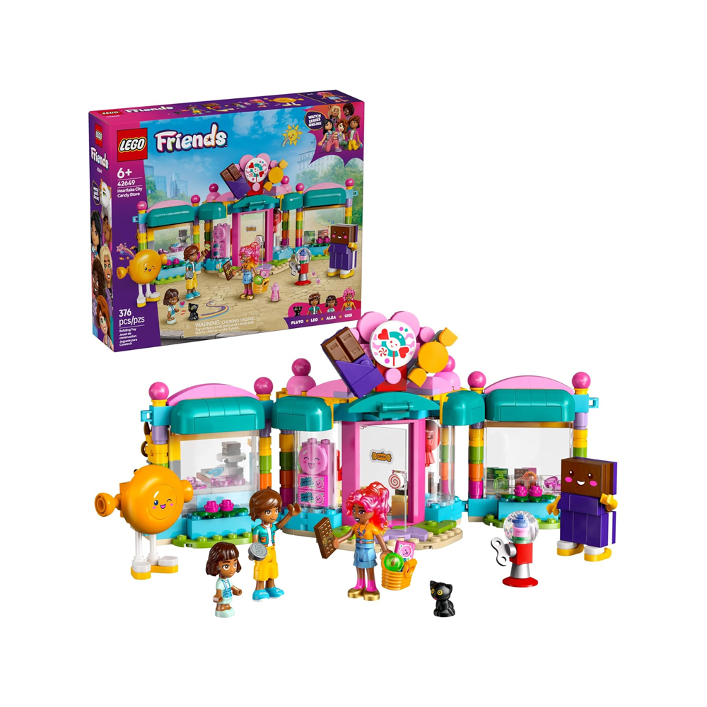 LEGO FRIENDS HEARTLAKE CITY CANDY STORE BUILDING TOY 42649 - 1