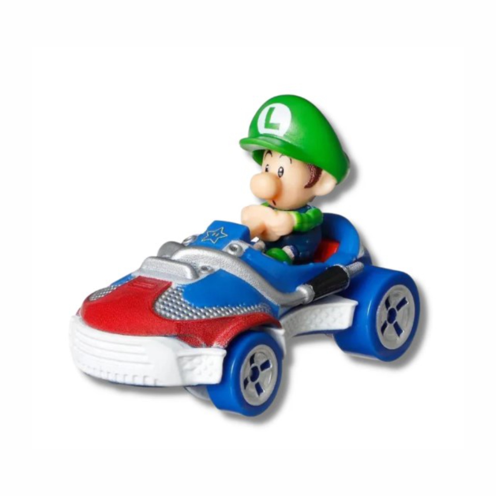 HOT WHEELS MARIO KART BABY LUIGI - 3