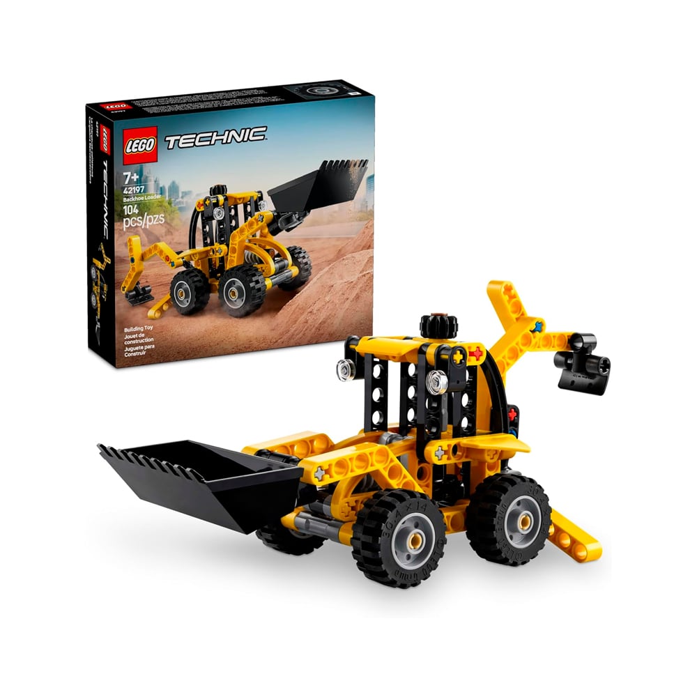 LEGO TECHNIC BACKHOE LOADER CONSTRUCTION TOY 42197 - 1