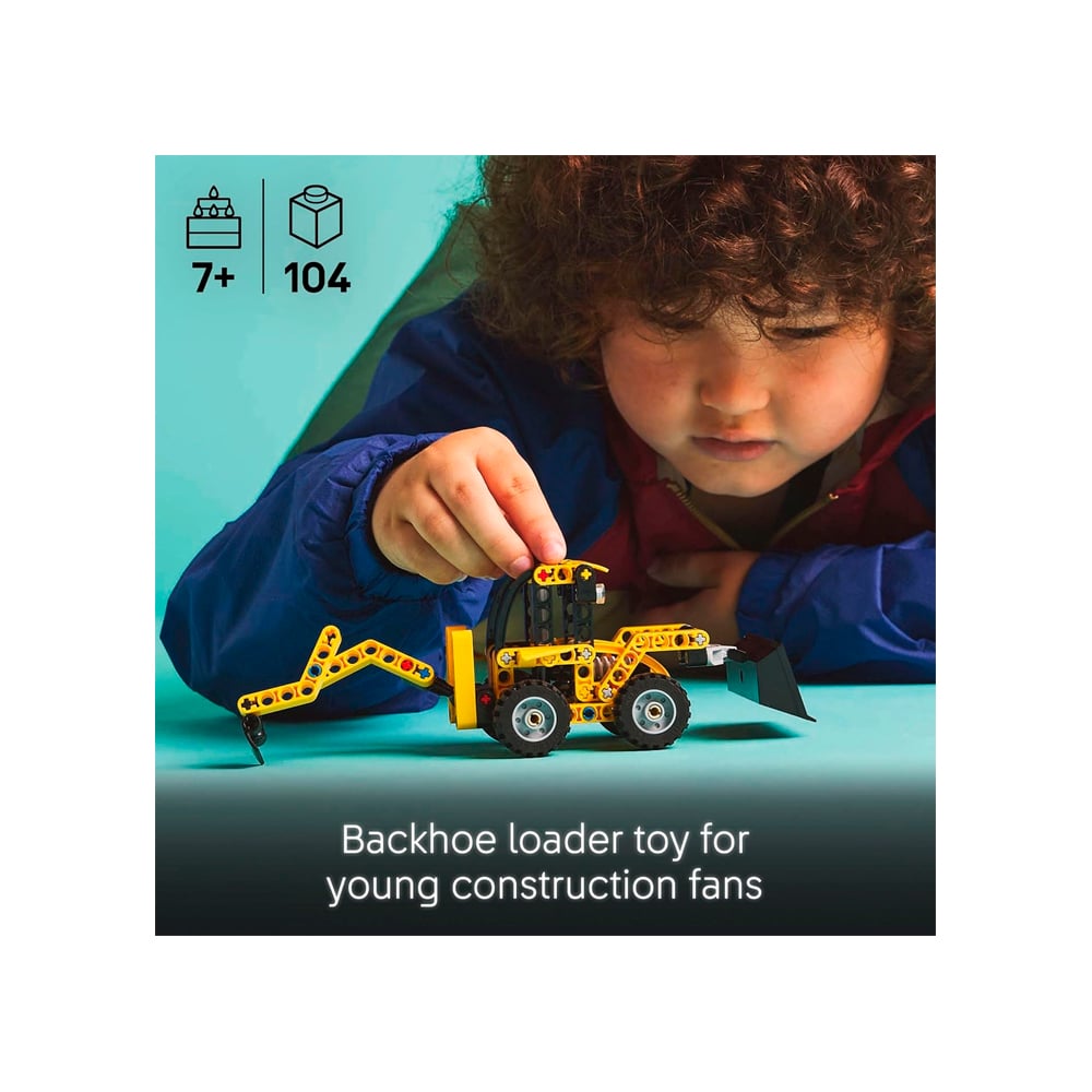 LEGO TECHNIC BACKHOE LOADER CONSTRUCTION TOY 42197 - 2