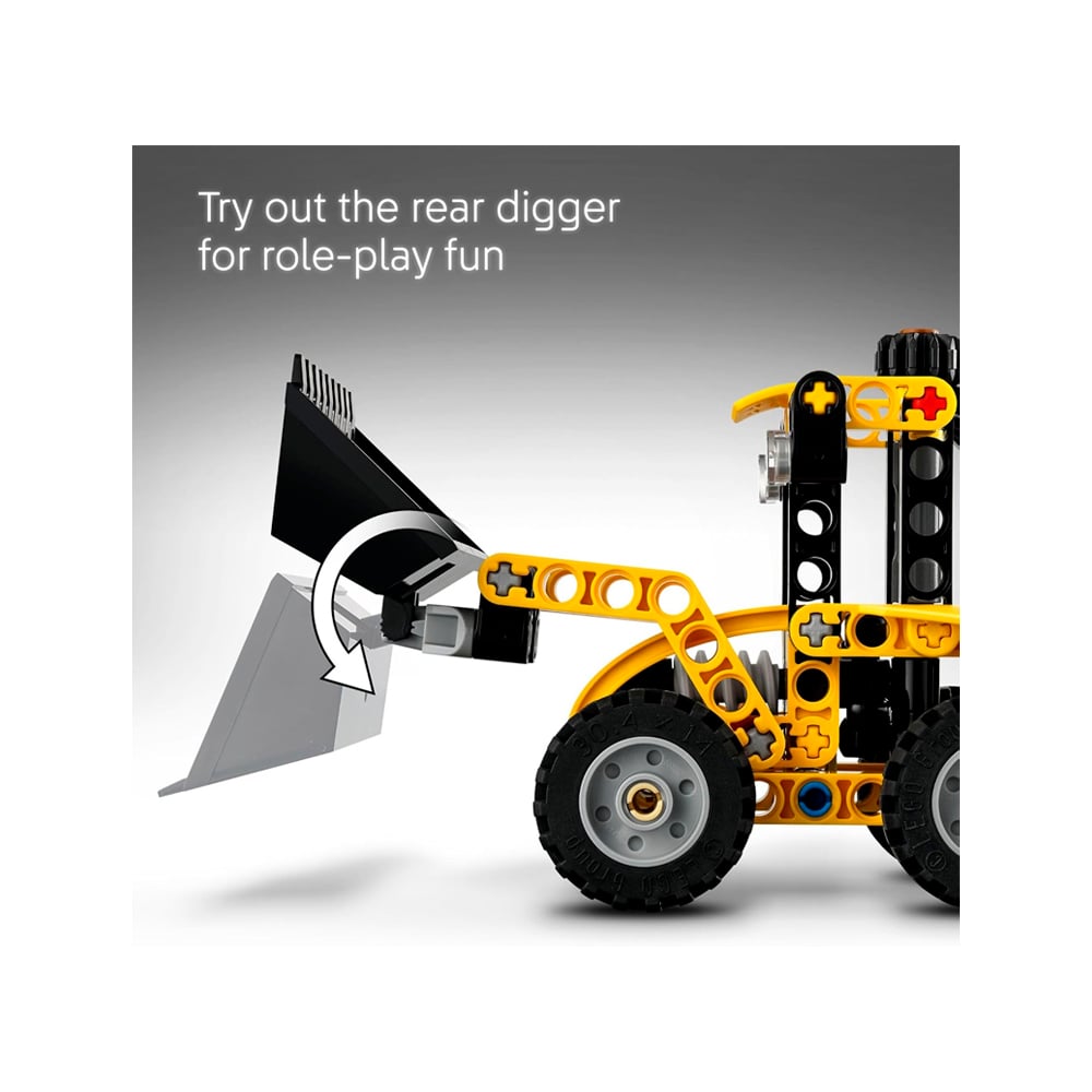 LEGO TECHNIC BACKHOE LOADER CONSTRUCTION TOY 42197 - 5