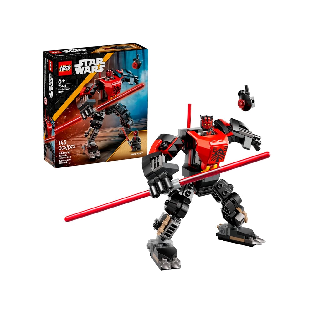 LEGO STAR WARS DARTH MAUL MECH KIDS TOY 75411 - 1