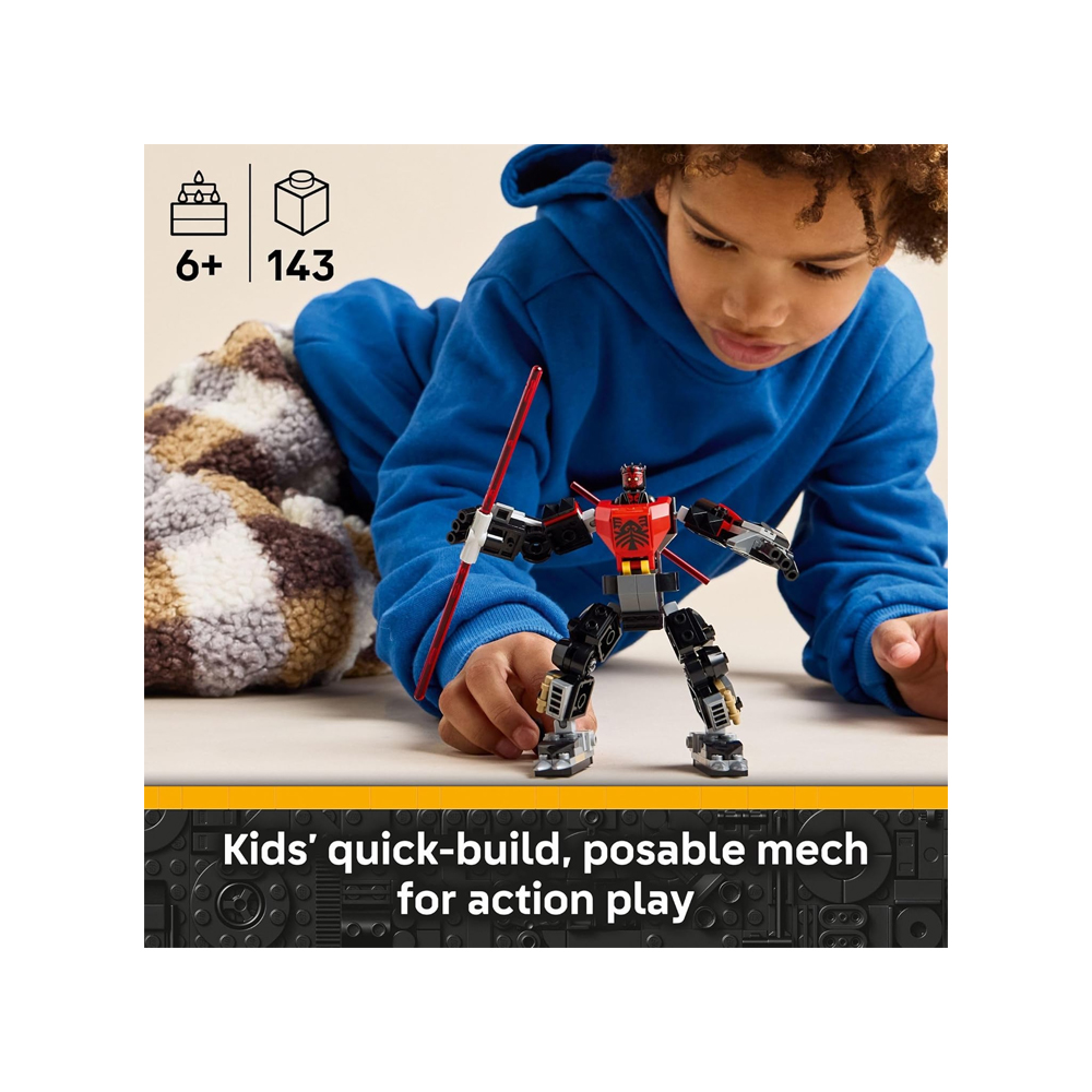 LEGO STAR WARS DARTH MAUL MECH KIDS TOY 75411 - 2