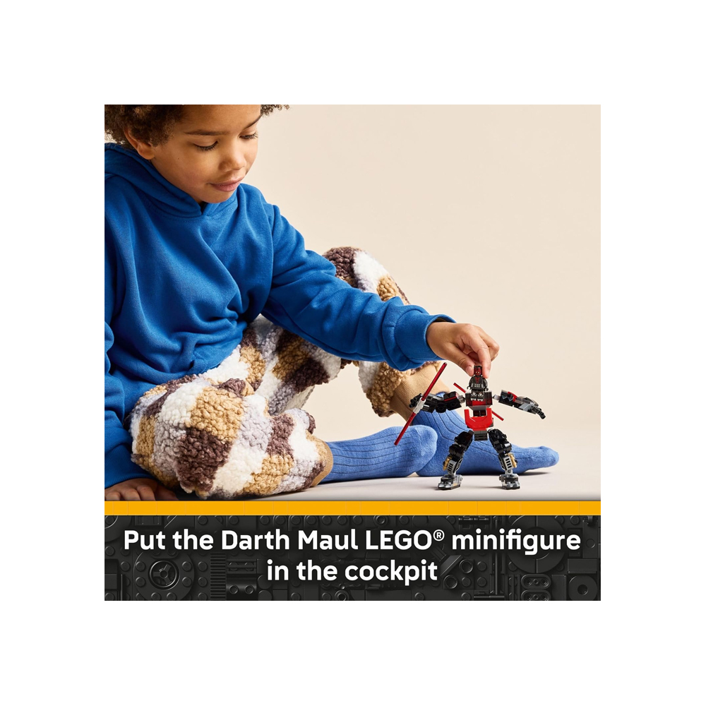 LEGO STAR WARS DARTH MAUL MECH KIDS TOY 75411 - 5