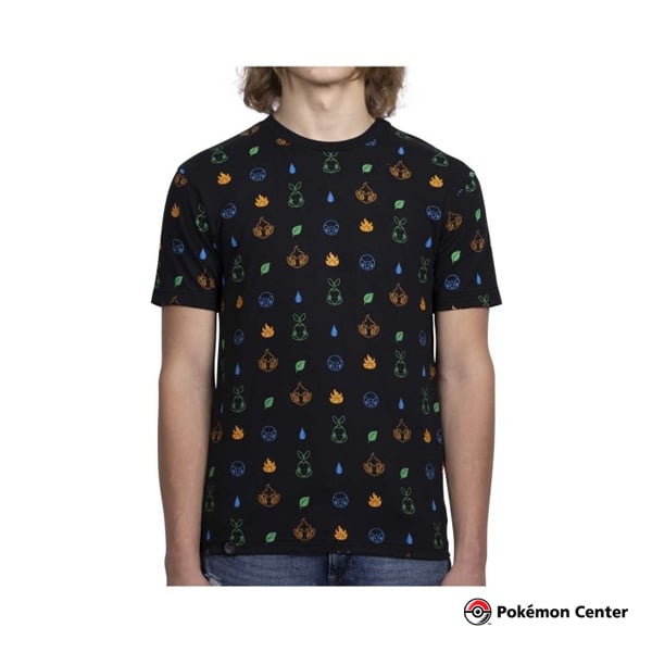 POKEMON CENTER POLO SINNOH FIRST PARTNERS TALLA M - 1