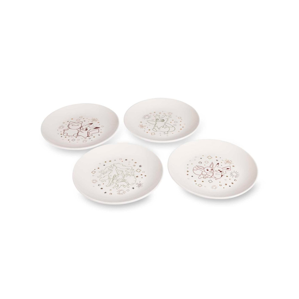POKEMON WINTER WONDERS SALAD PLATOS 4PACK - 2