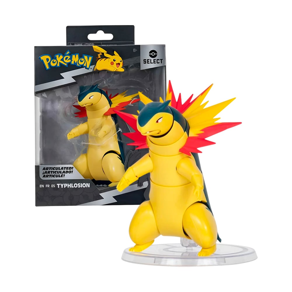 POKEMON SELECT TYPHLOSION ARTICULABLE - 1