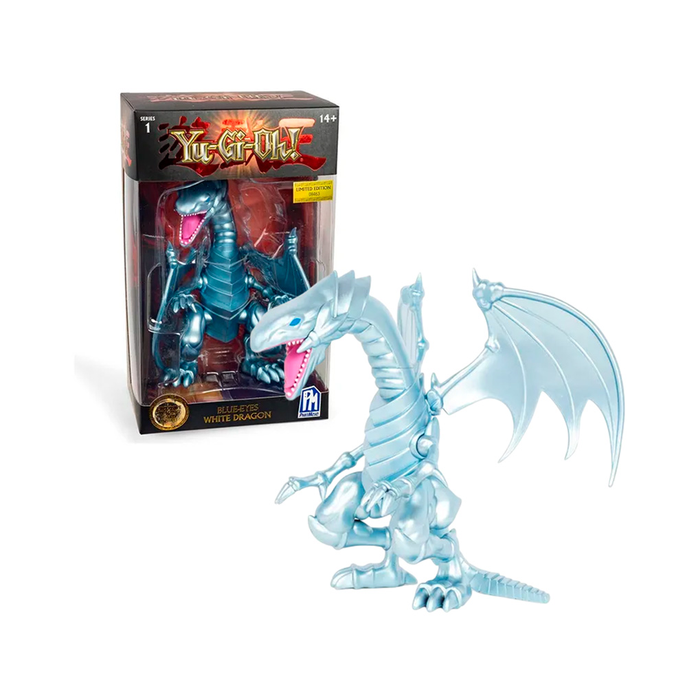 YUGI OH DRAGON DE OJOS AZULES EXCLUSIVO INCLUYE CARTA - 1