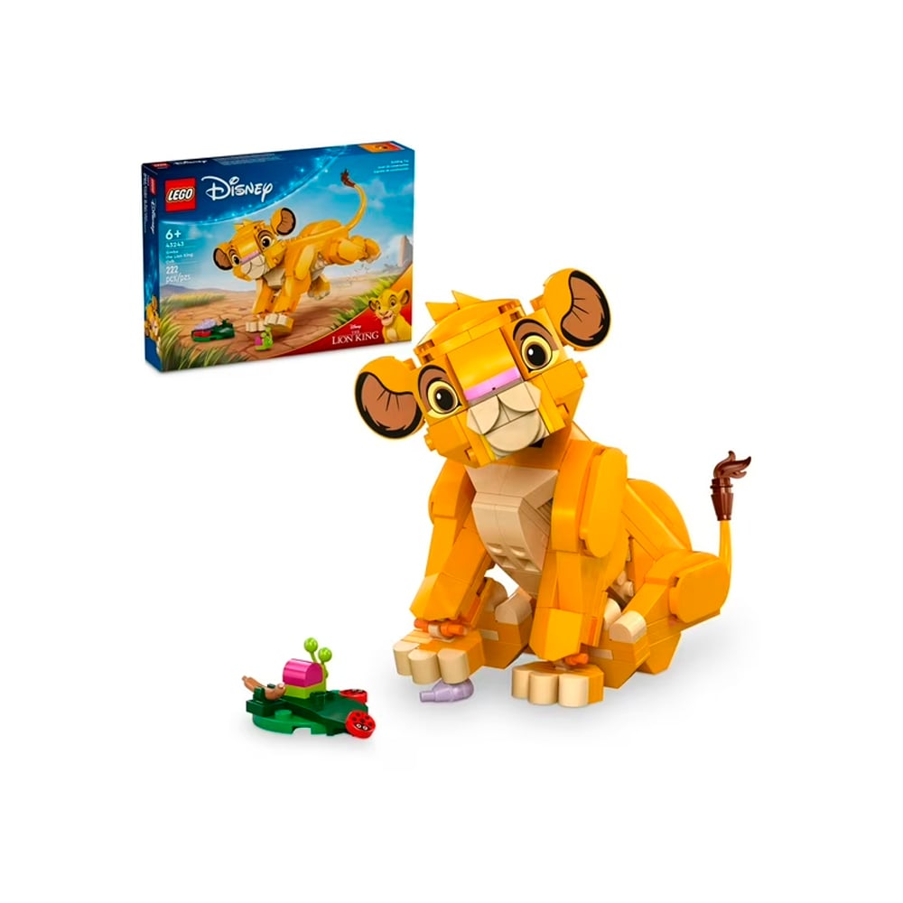 LEGO DISNEY SIMBA THE LION KING BUILDABLE TOY 43243 - 1