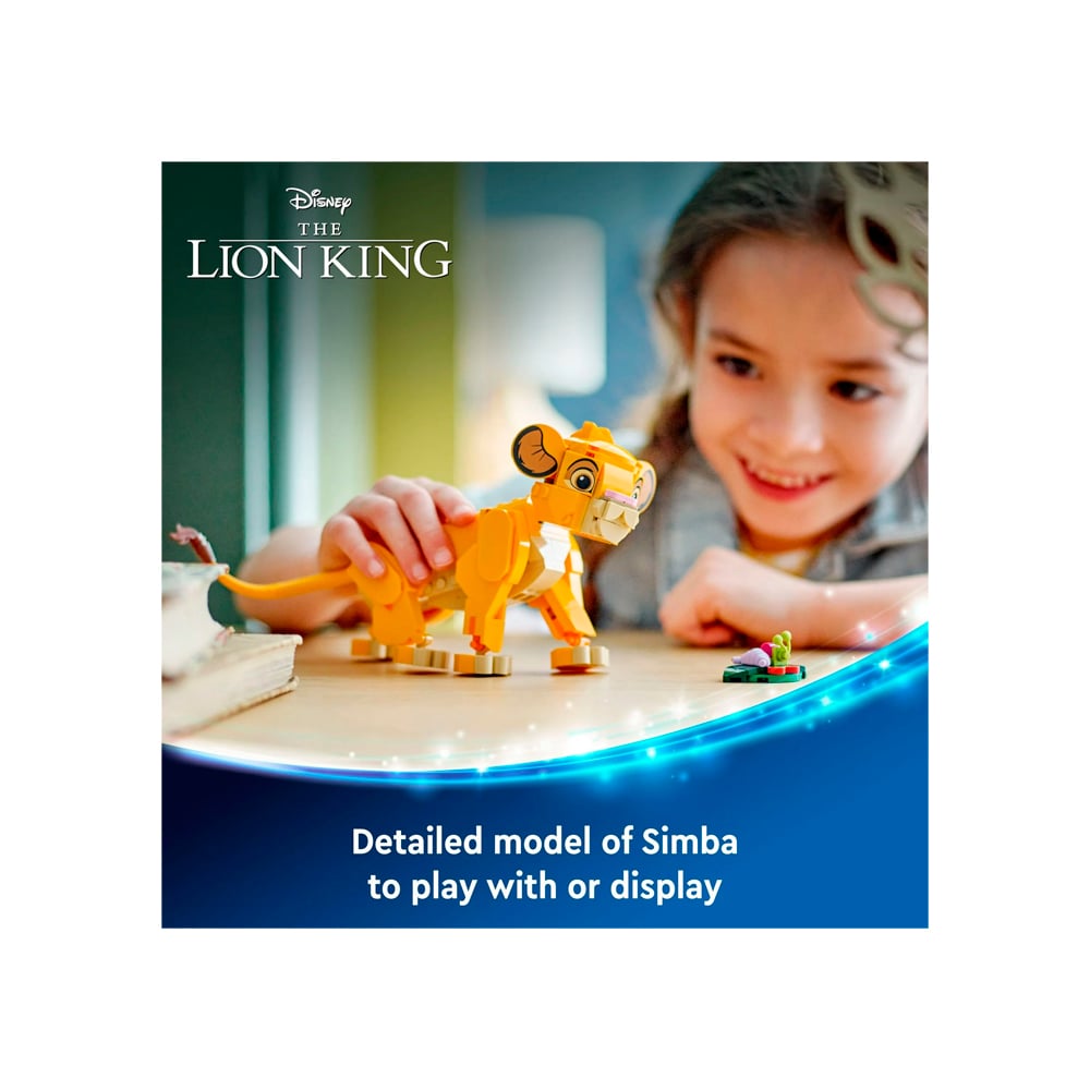 LEGO DISNEY SIMBA THE LION KING BUILDABLE TOY 43243 - 3