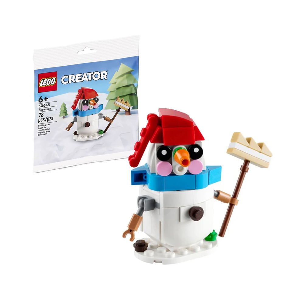 LEGO CREATOR SNOWMAN POLY 30645 - 1
