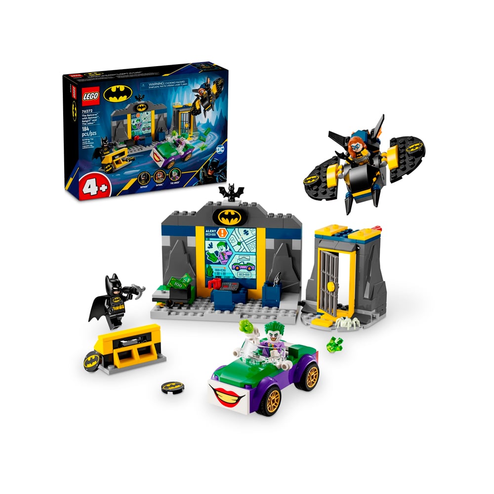 LEGO DC BATCAVE WITH BATMAN BATGIRL THE JOKER 76272 - 1