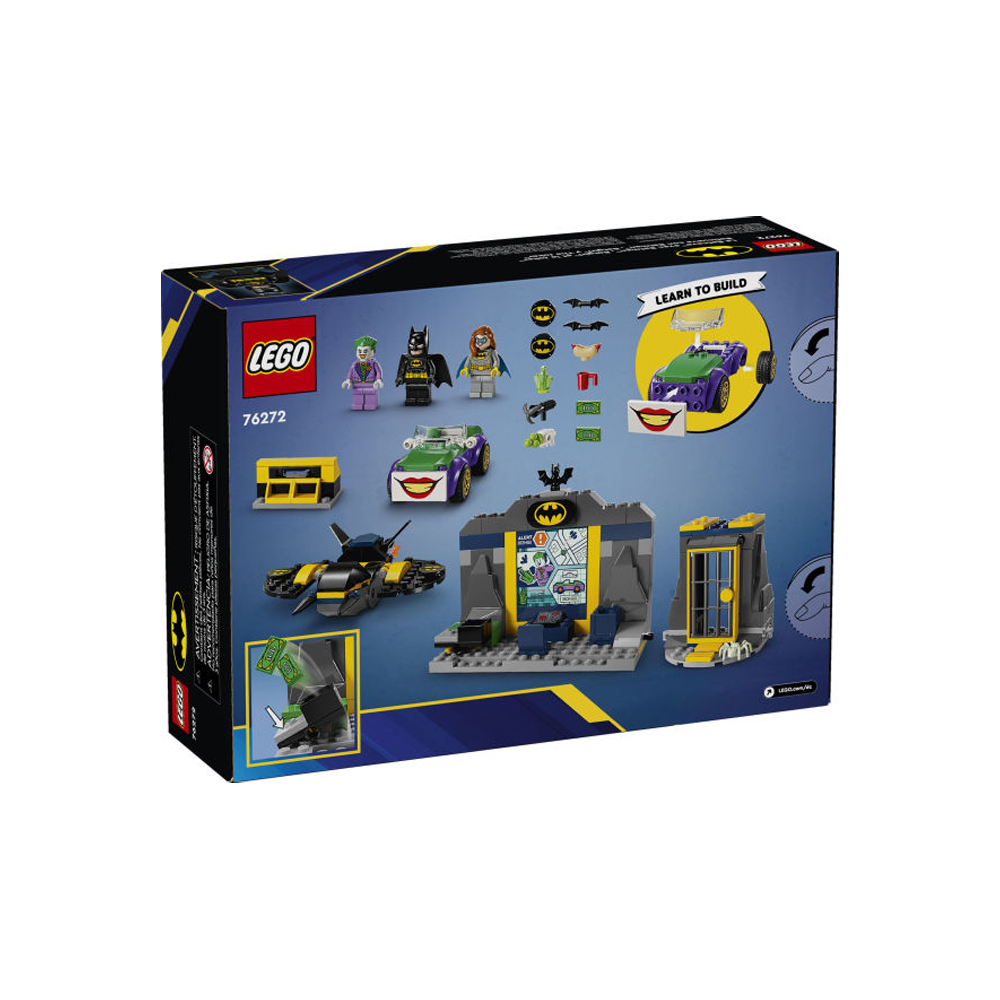 LEGO DC BATCAVE WITH BATMAN BATGIRL THE JOKER 76272 - 4