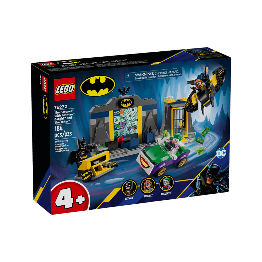LEGO DC BATCAVE WITH BATMAN BATGIRL THE JOKER 76272 - 5