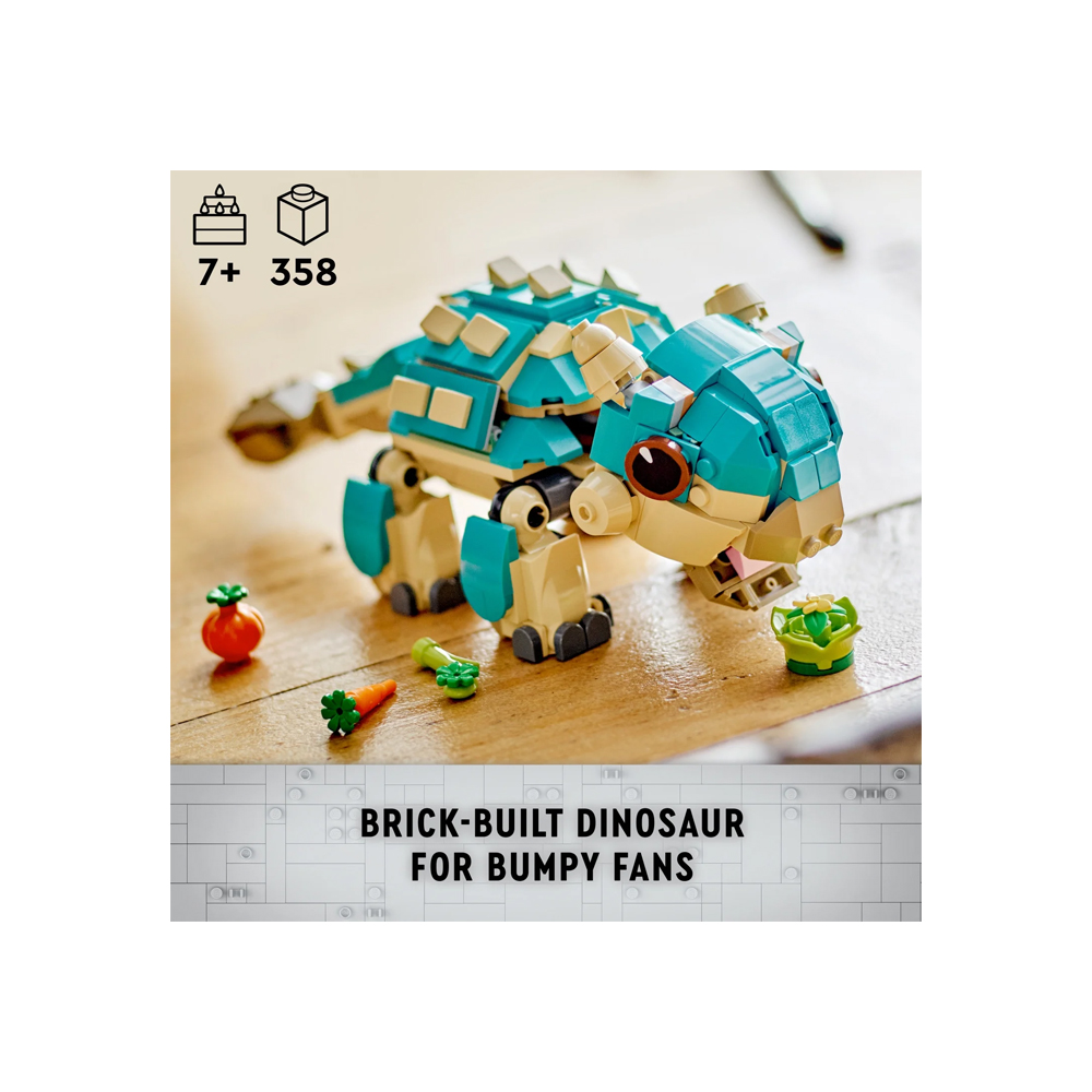 LEGO JURASSIC WORLD BABY BUMPY ANKYLOSAURUS 76962 - 2