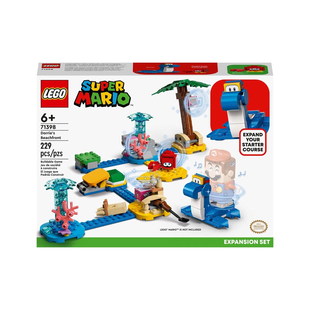 LEGO SUPER MARIO DORRIES BEACHFRONT EXPANSION SET 71398 - 4