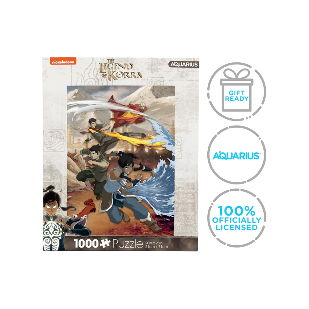 ROMPECABEZA AQUARIUS LEGEND OF KORRA 1000 PIEZAS - 5