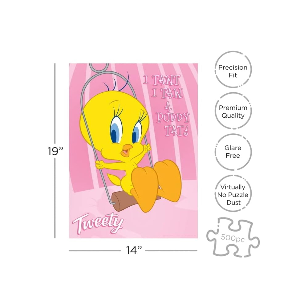 ROMPECABEZA AQUARIUS LOONEY TUNES TWEETY 500 PIEZAS - 3