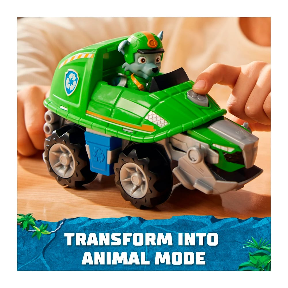 PAW PATROL JUNGLE PUPS ROCKY SNAPPING TURTLE VEHICLE - 2