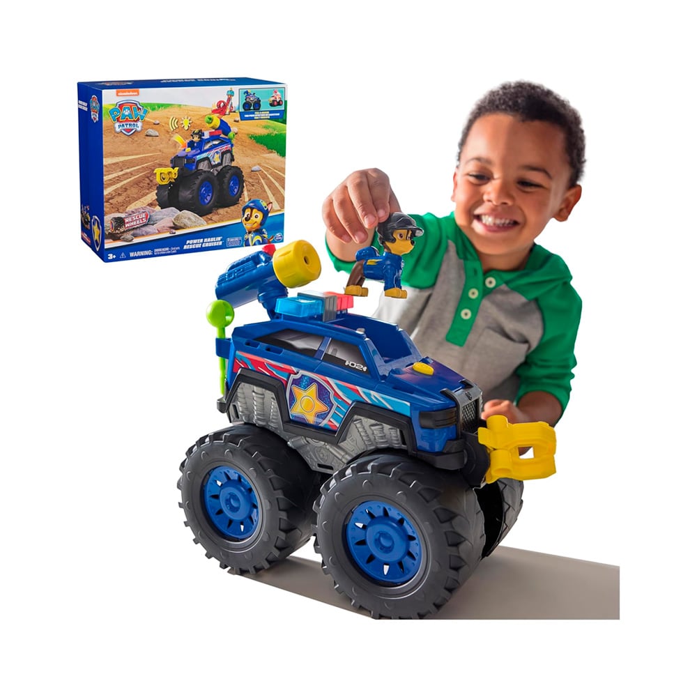 PAW PATROL RESCUE WHEELS CHASES POWER HAULIN CRUISER - 1