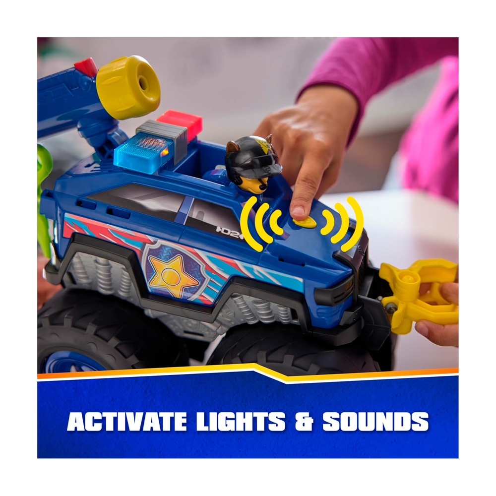 PAW PATROL RESCUE WHEELS CHASES POWER HAULIN CRUISER - 4