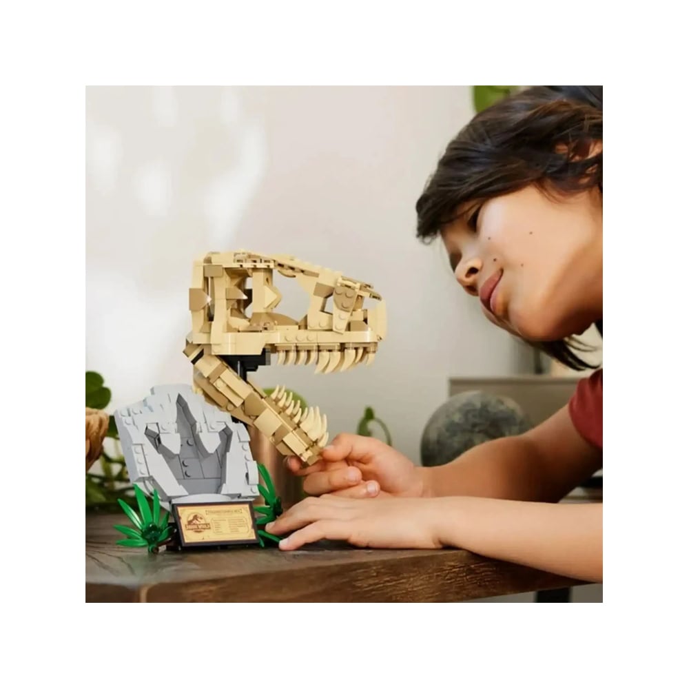 LEGO JURASSIC WORLD DINOSAUR FOSSILS T REX SKULL 76964 - 3
