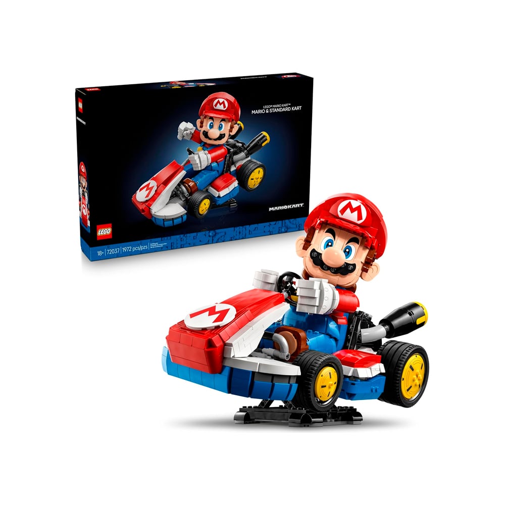 LEGO SUPER MARIO KART STANDARD KART 1972 PIEZAS 72037 - 1