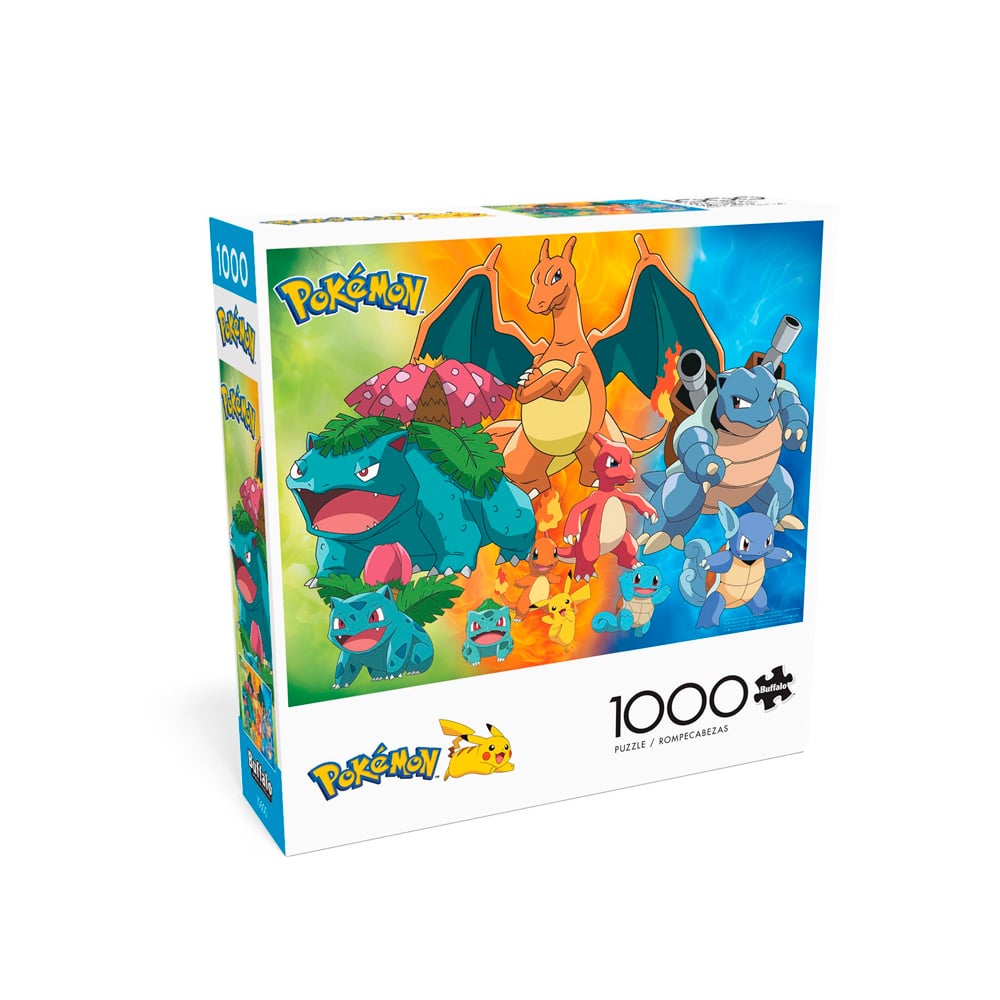 POKEMON ROMPECABEZA INICIALES KANTO 1000 PIEZAS - 1