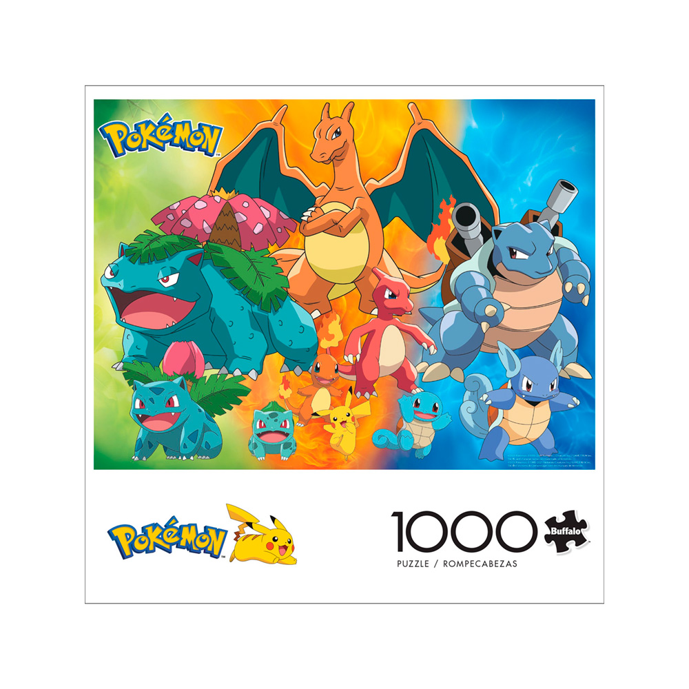 POKEMON ROMPECABEZA INICIALES KANTO 1000 PIEZAS - 4