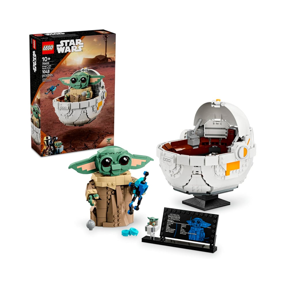 LEGO STAR WARS THE MANDALORIAN GROGU WITH HOVER PRAM 75403 - 1