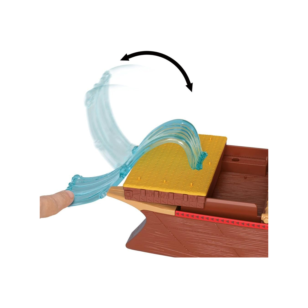 MATTEL DISNEY MOANA 2 WITH FLOATING ADVENTURE CANOE - 5