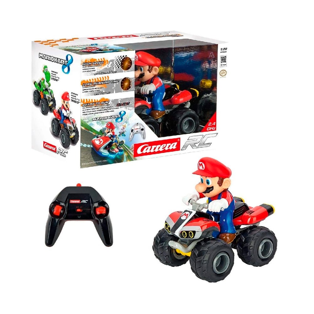 CARRERA RC NINTENDO MARIO KART CONTROL REMOTE VEHICLE MARIO - 1