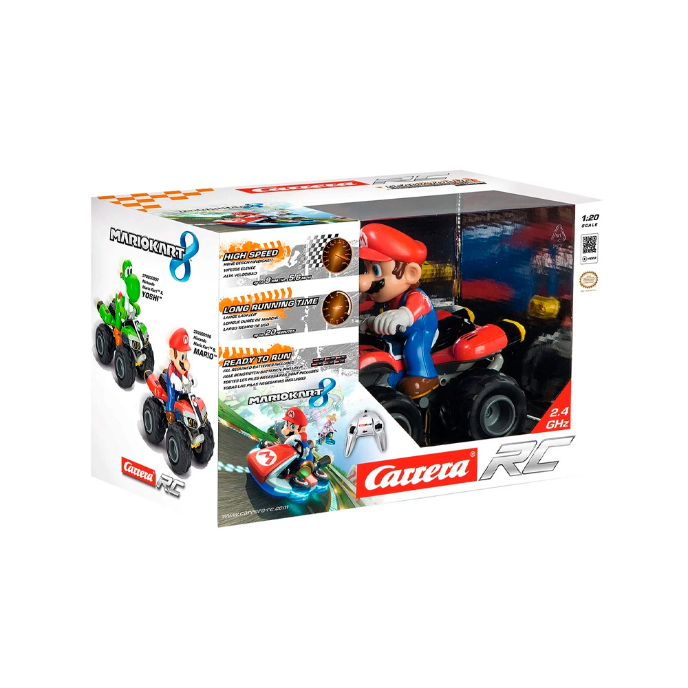 CARRERA RC NINTENDO MARIO KART CONTROL REMOTE VEHICLE MARIO - 4