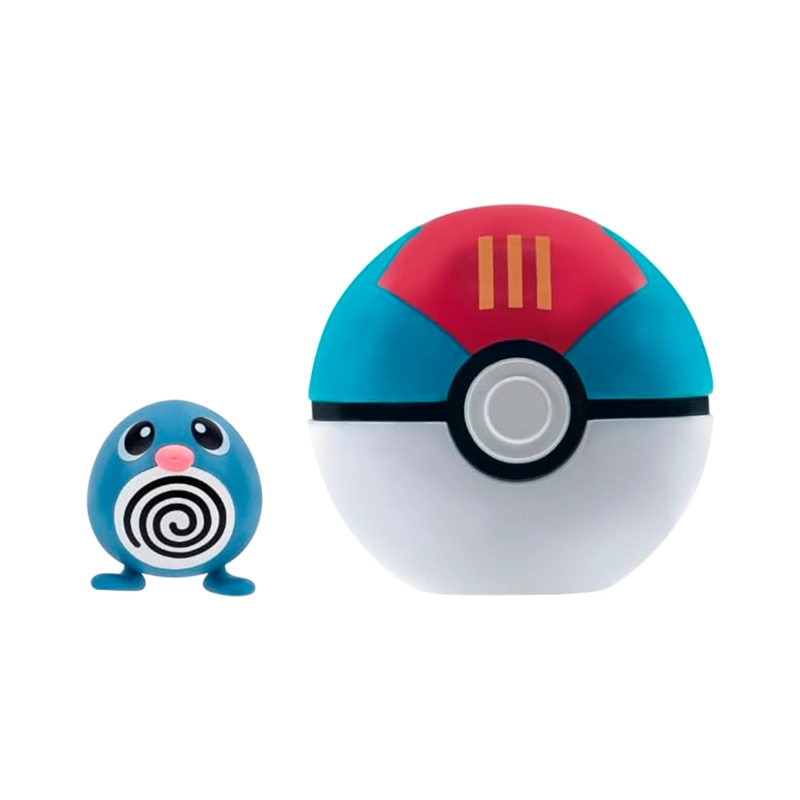 POKEMON CLIP POLIWAG CON LURE BALL - 2