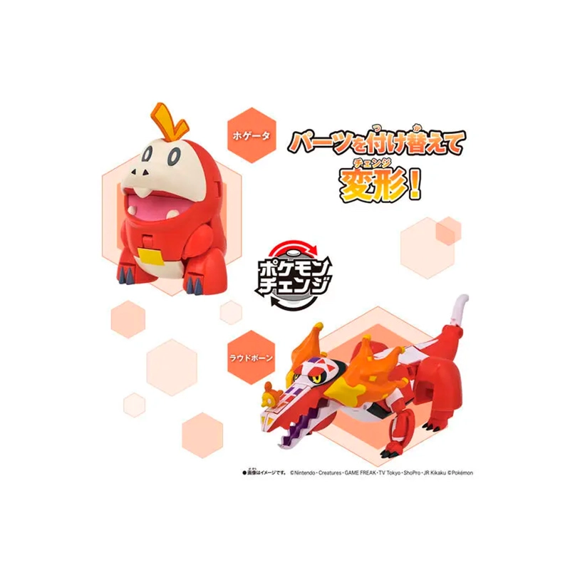 BANDAI POKEMON CHANGE FUECOCO SKELEDIRGE JAPON - 3