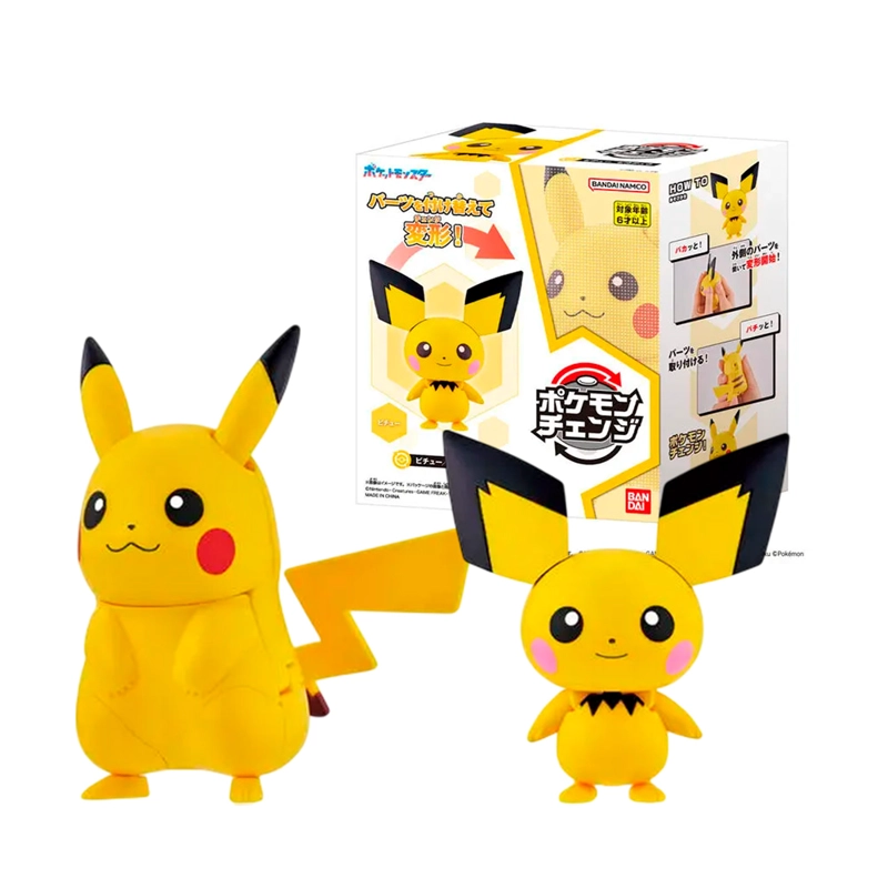 BANDAI POKEMON CHANGE PICHU PIKACHU JAPON - 1