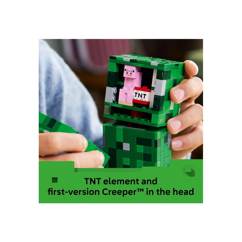 LEGO MINECRAFT THE CREEPER KIDS BUILDING TOY 21276 - 5