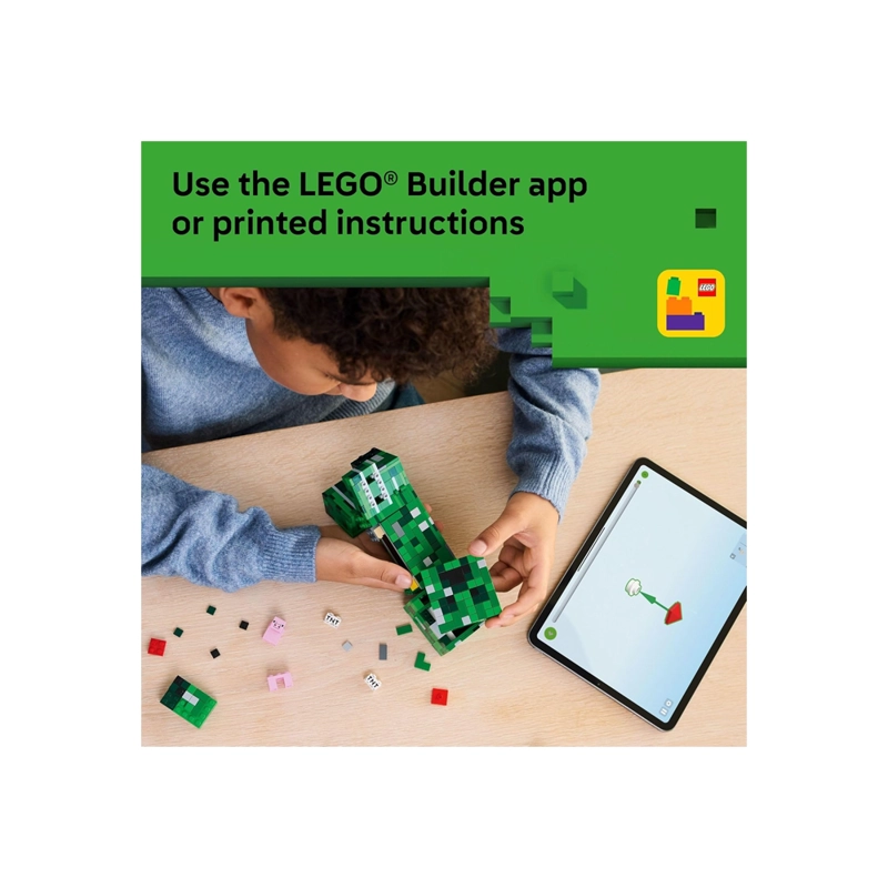 LEGO MINECRAFT THE CREEPER KIDS BUILDING TOY 21276 - 6