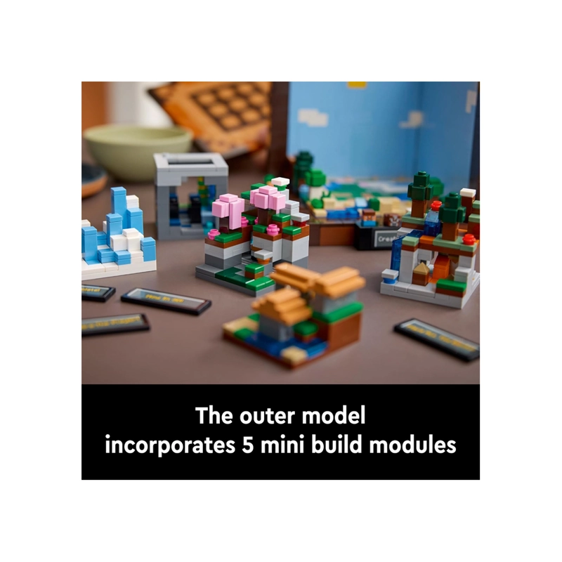 LEGO MINECRAFT CRAFTING TABLE COLLECTIBLE VIDEO GAME 21265 - 4