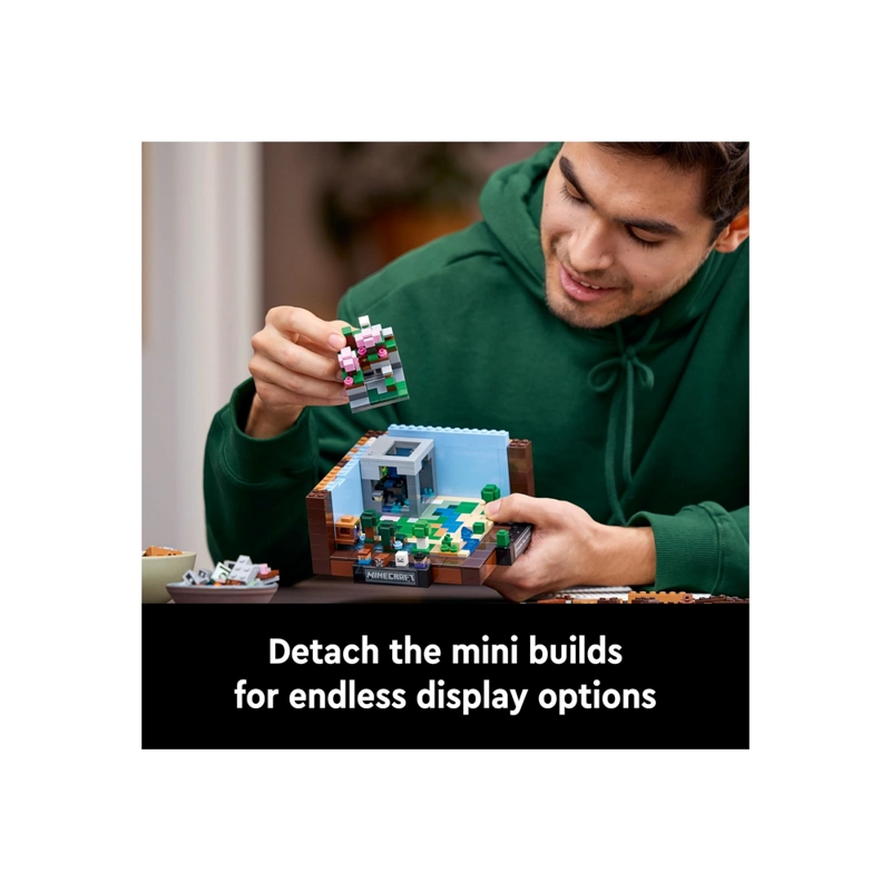 LEGO MINECRAFT CRAFTING TABLE COLLECTIBLE VIDEO GAME 21265 - 6