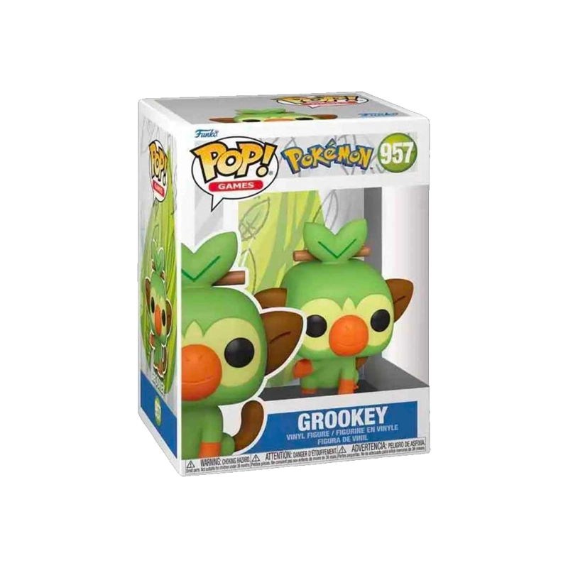 FUNKO POP GAMES POKEMON GROOKEY - 4