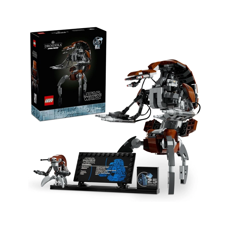 LEGO STAR WARS DROIDEKA MODEL FOR BUILD AND DISPLAY 75381 - 1