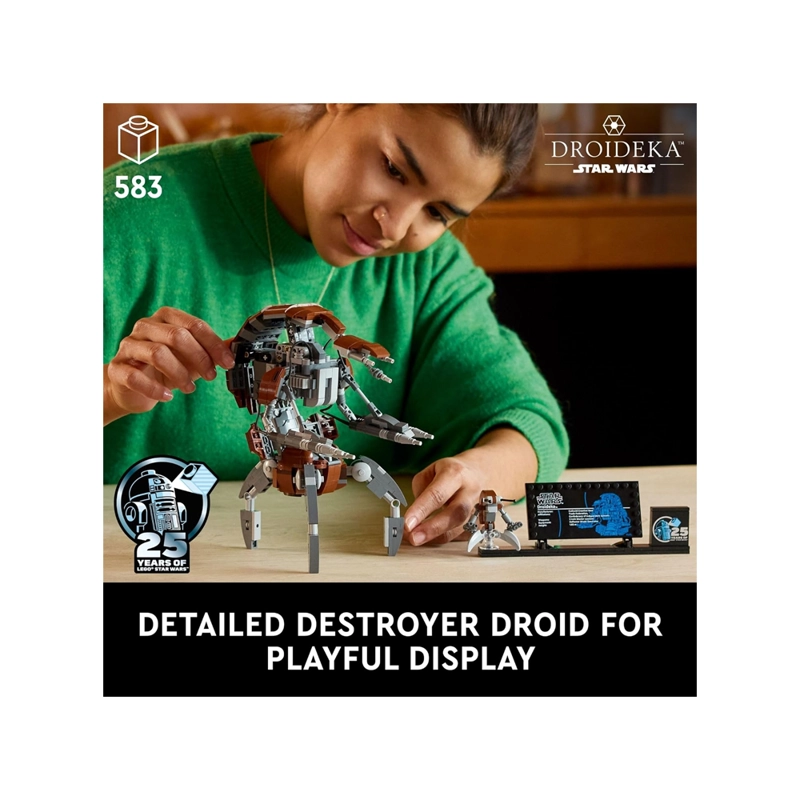 LEGO STAR WARS DROIDEKA MODEL FOR BUILD AND DISPLAY 75381 - 3