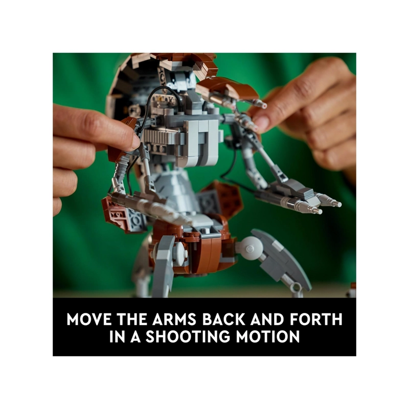 LEGO STAR WARS DROIDEKA MODEL FOR BUILD AND DISPLAY 75381 - 4